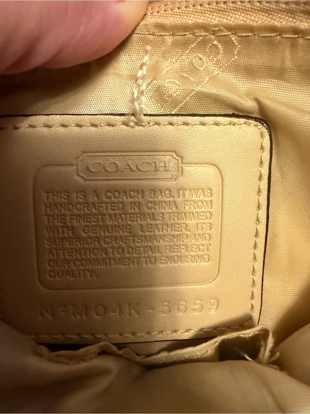 Colorful Coach patchwork Bag - Picture 8 of 8